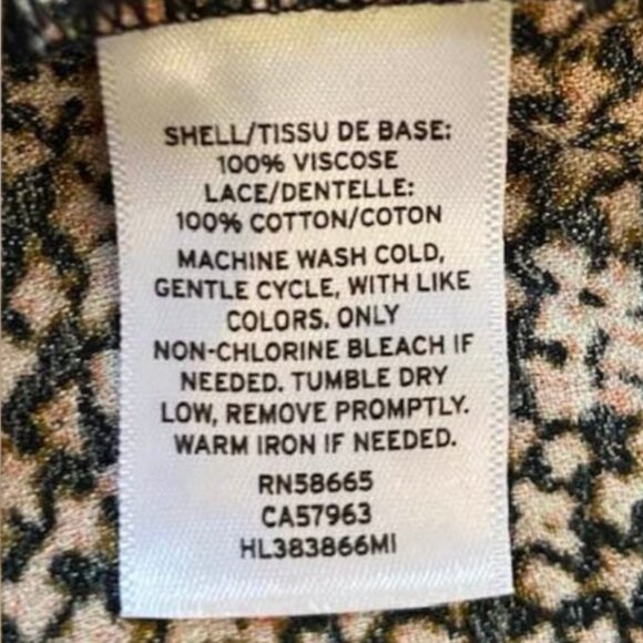 Floral Print Dress by Hinge NWT | Size XS | Soft 100% Viscose | Boho Baby Doll - Picture 7 of 9